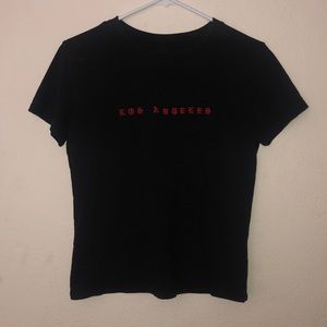 Brandy Melville Los Angeles t shirt